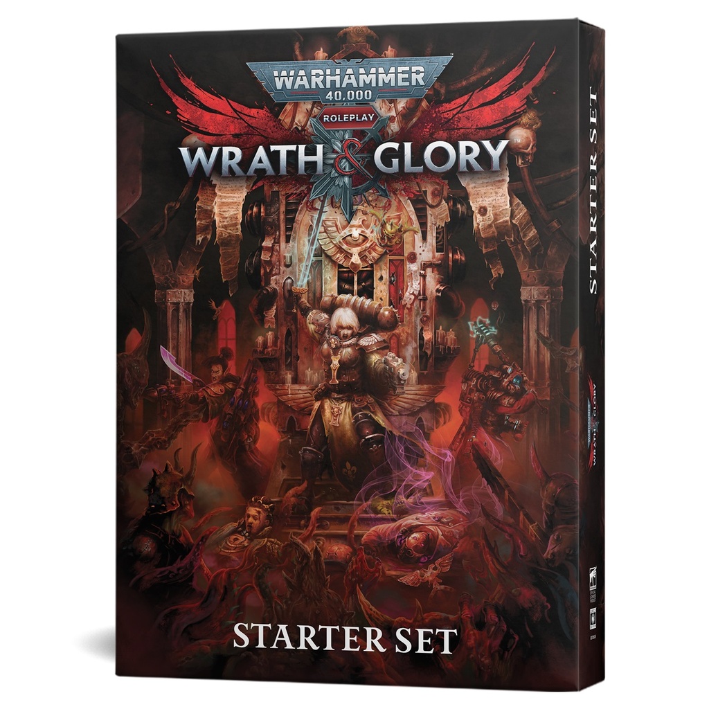 Warhammer 40k Roleplay Wrath & Glory Starter Set Golden Goblin Games